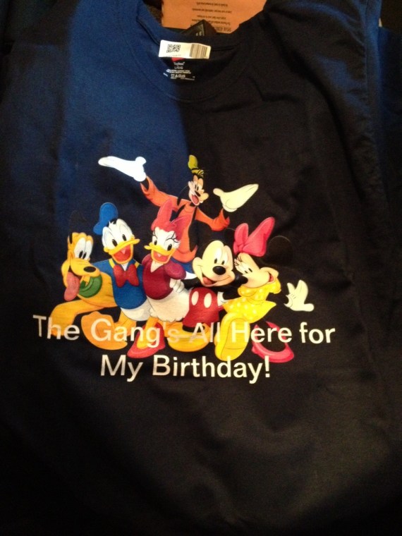 Disney birthday